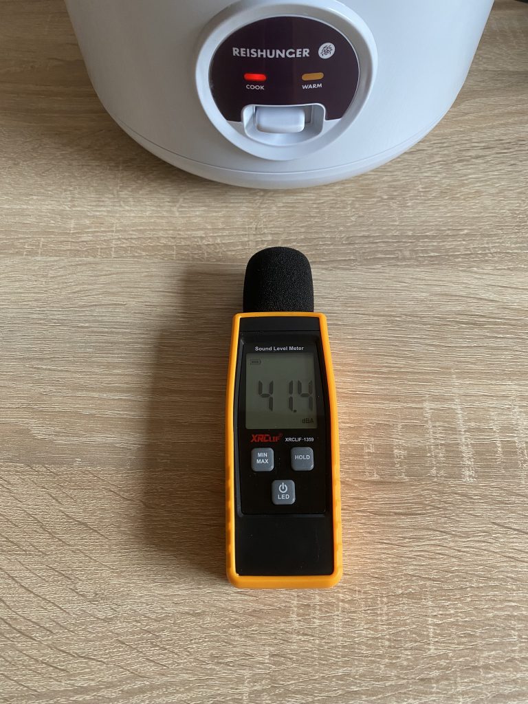Reishunger Basis Reiskocher Lautstärke Kochen