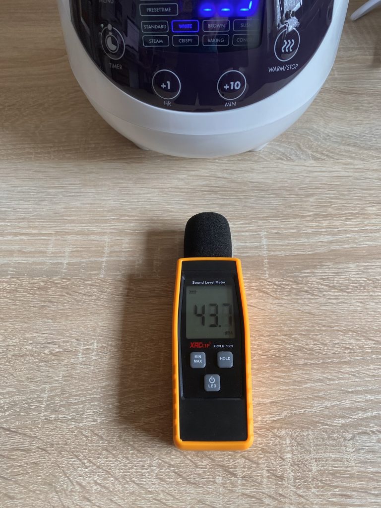 Reishunger Digitaler Mini Reiskocher Lautstärke Kochen