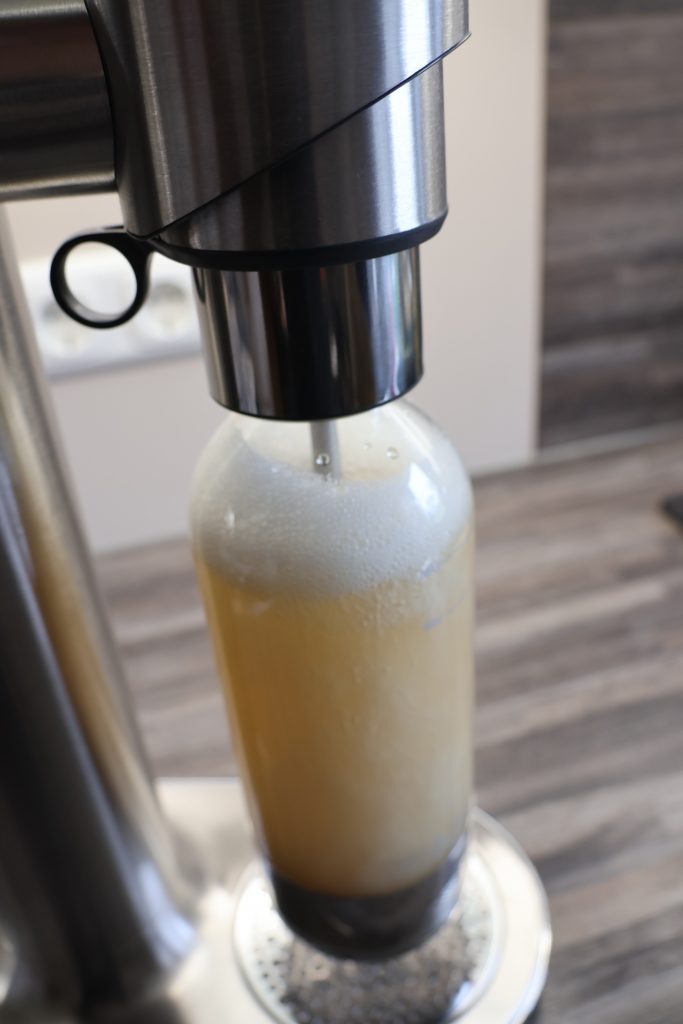 Sage InFizz Fusion Wassersprudler Saft fertig