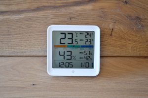 Noklead NK5275 Thermo-Hygrometer Frontansicht