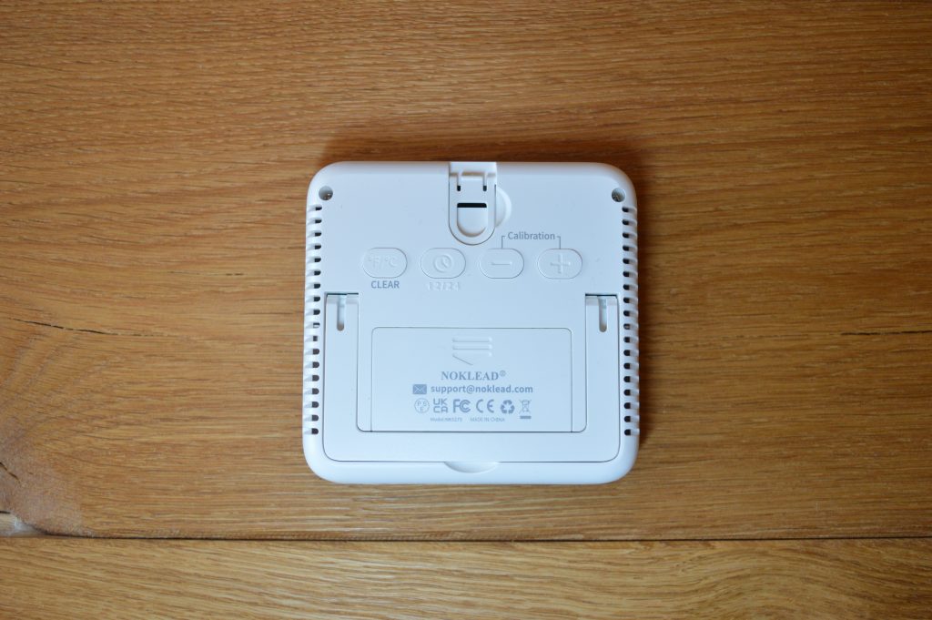 Noklead NK5275 Thermo-Hygrometer Ansicht Hinten