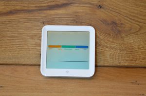 Noklead NK5275 Thermo-Hygrometer Ansicht ohne eingelegte Batterien