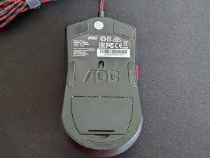 AOC Agon AGM700 Gaming-Maus ohne Reste vom Klebeband