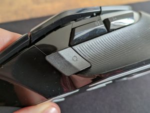 Abnehmbare Taste der Logitech G502 X PLUS Gaming-Maus v2