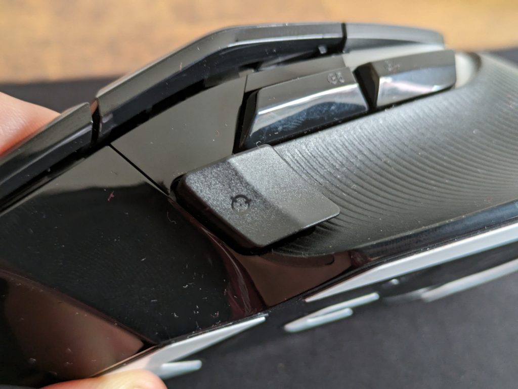 Abnehmbare Taste der Logitech G502 X PLUS Gaming-Maus v3