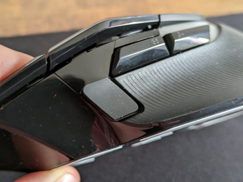 Abnehmbare Taste der Logitech G502 X PLUS Gaming-Maus v4