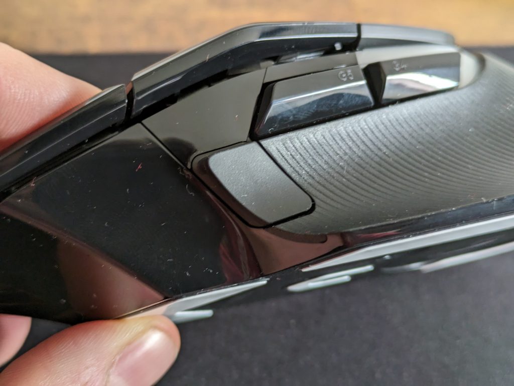 Abnehmbare Taste der Logitech G502 X PLUS Gaming-Maus v5
