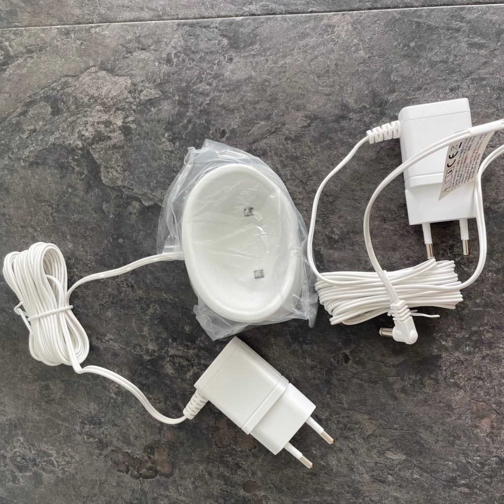 Alecto DBX-85 Eco Babyphone Ladestation und Netzkabel