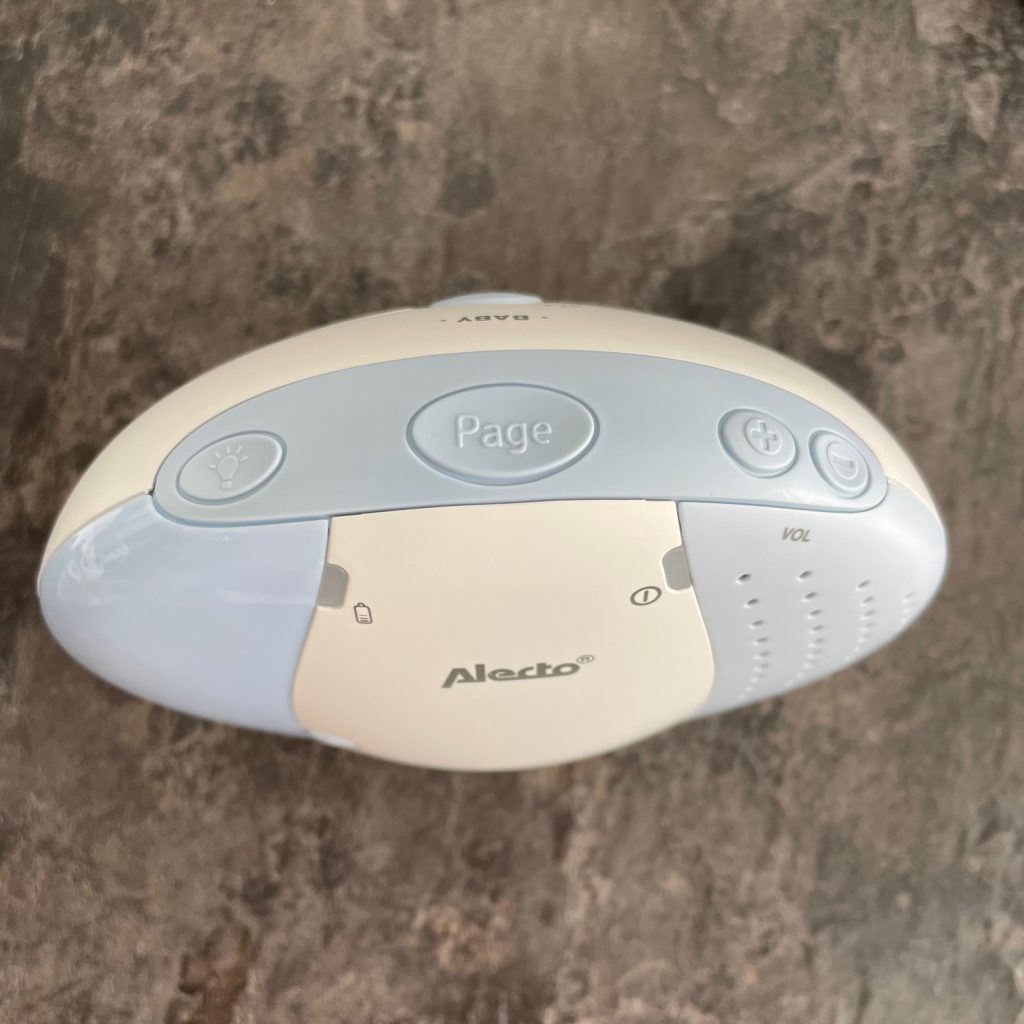 Alecto DBX-85 Eco Babyphone Sender Bedienung