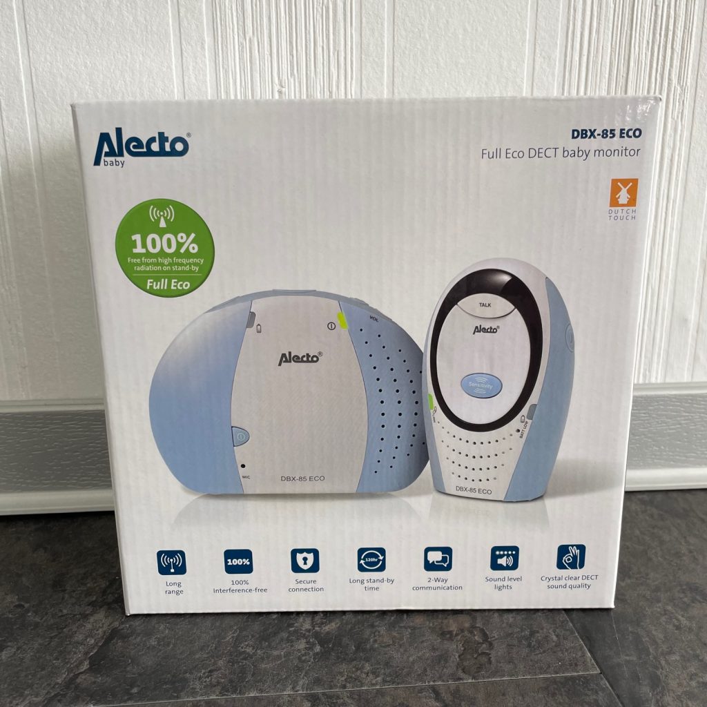 Alecto DBX-85 Eco Babyphone Verpackung