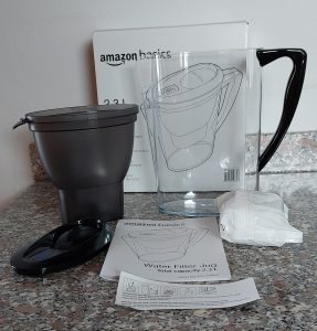Amazon Basics 1030401 Wasserfilter ausgepackt