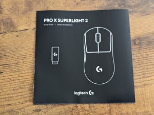 Anleitung der Logitech G PRO X Superlight 2 Gaming-Maus