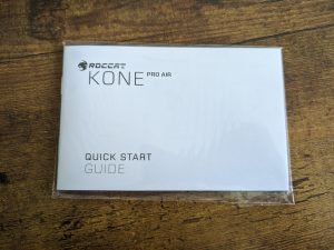 Anleitung der Roccat Kone Pro Air Gaming-Maus