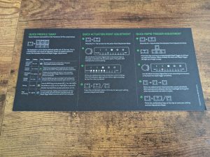 Anleitung zu den Switches der Razer Huntsman V3 Pro Tenkeyless Gaming-Tastatur, Rückseite