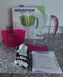 Aquaphor Smile Cyclamen Wasserfilter ausgepackt