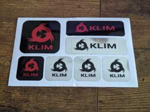 Aufkleber der KLIM Chroma Gaming-Tastatur
