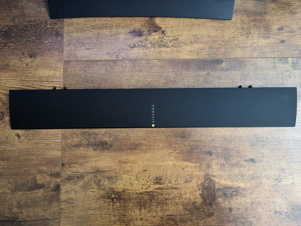 Auflage der Corsair K55 RGB PRO Gaming-Tastatur von oben