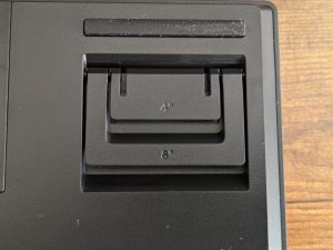Aufsteller der Logitech G PRO X TKL LIGHTSPEED Gaming-Tastatur
