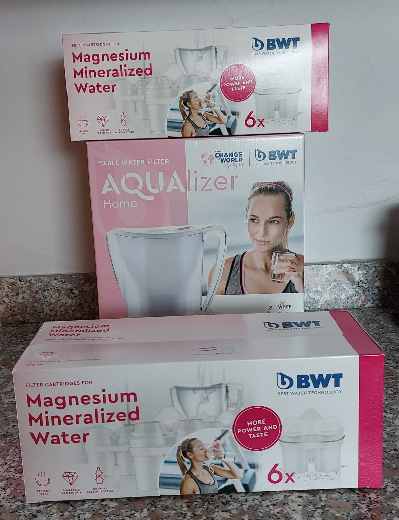 BWT AQUAlizer Home Wasserfilter in der Verpackung