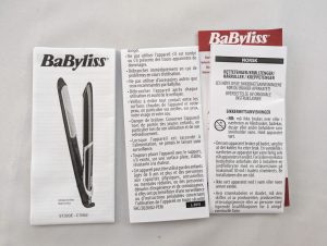 BaByliss Super Smooth 235 ST393E Glätteisen Bedienungsanleitungen