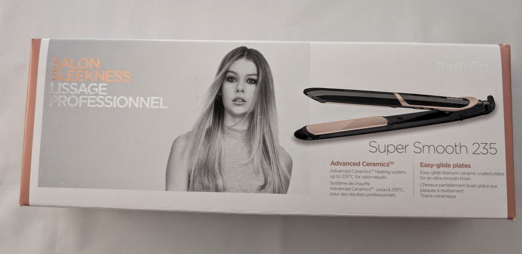 BaByliss Super Smooth 235 ST393E Glätteisen Verpackung