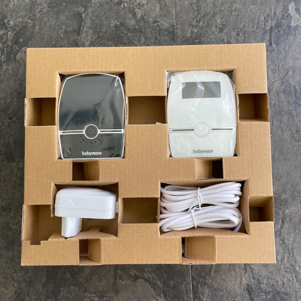 Babymoov Babyphone Premium Care Verpackungsinhalt