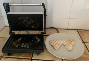 Bestron APM123W Kontaktgrill Grillergebnis