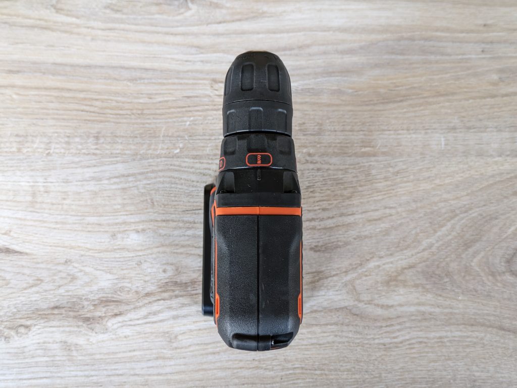 Black+Decker ‎BDCDC18 Akku-Bohrschrauber von oben