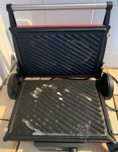 Bosch TCG4104 3-in1-Kontaktgrill nach der Verwendung