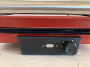 Bosch TCG4104 Kontaktgrill Nahaufnahme Bedienelement