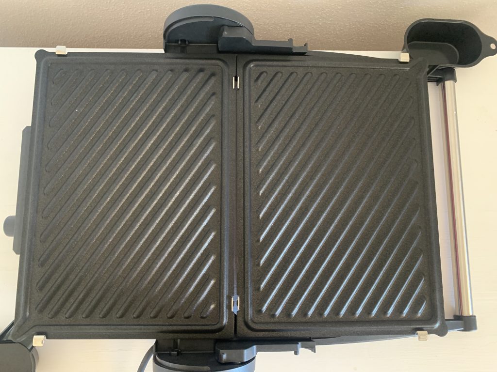 Bosch TCG4104 Kontaktgrill als Flächengrill von oben