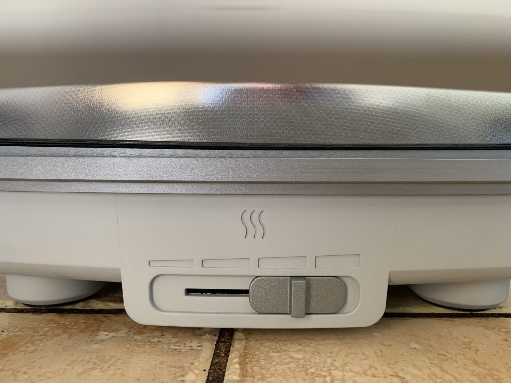 Breville VST071X Sandwichmaker eingestellte Temperaturstufe beim Praxistest