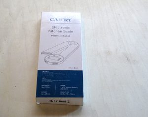 CAMRY Küchenwaage Verpackung