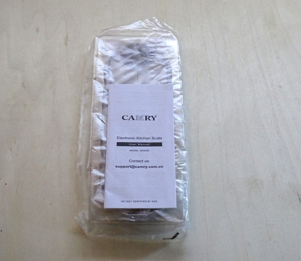 CAMRY Küchenwaage ausgepackt