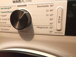Coral Optimal Color XXXXL, Einstellung Waschmaschine, Warmwäsche 60 Grad