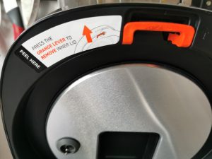 Cosori ‎CRC-R501 Reiskocher Hebel zum Abnehmen des Deckels