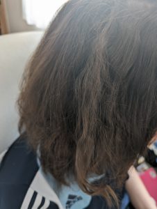 Culwad-Glätteisen Ergebnis Lockenstyling