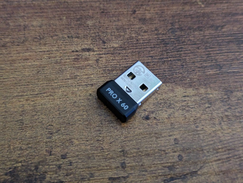 Dongle der Logitech G PRO X 60 LIGHTSPEED Gaming-Tastatur