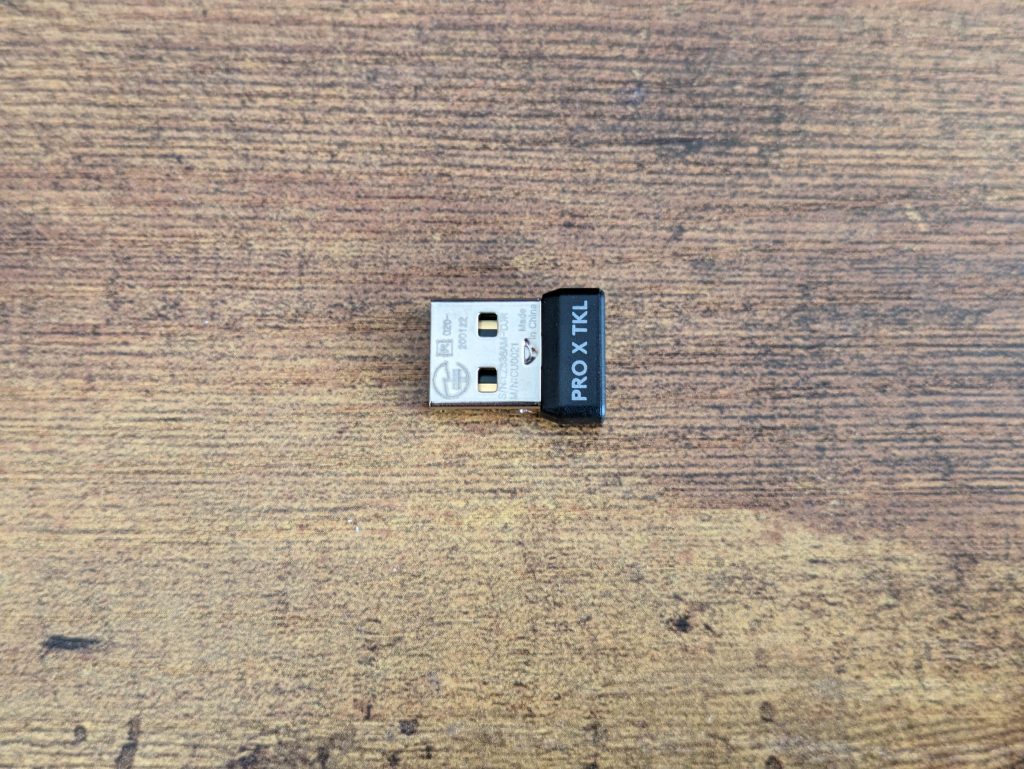 Dongle der Logitech G PRO X TKL LIGHTSPEED Gaming-Tastatur