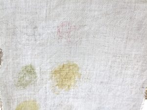 Dr. Beckmann Magic Leaves Waschmittel, Ergebnis Kaltwäsche 30 Grad, oberer Abschn., Durchlicht