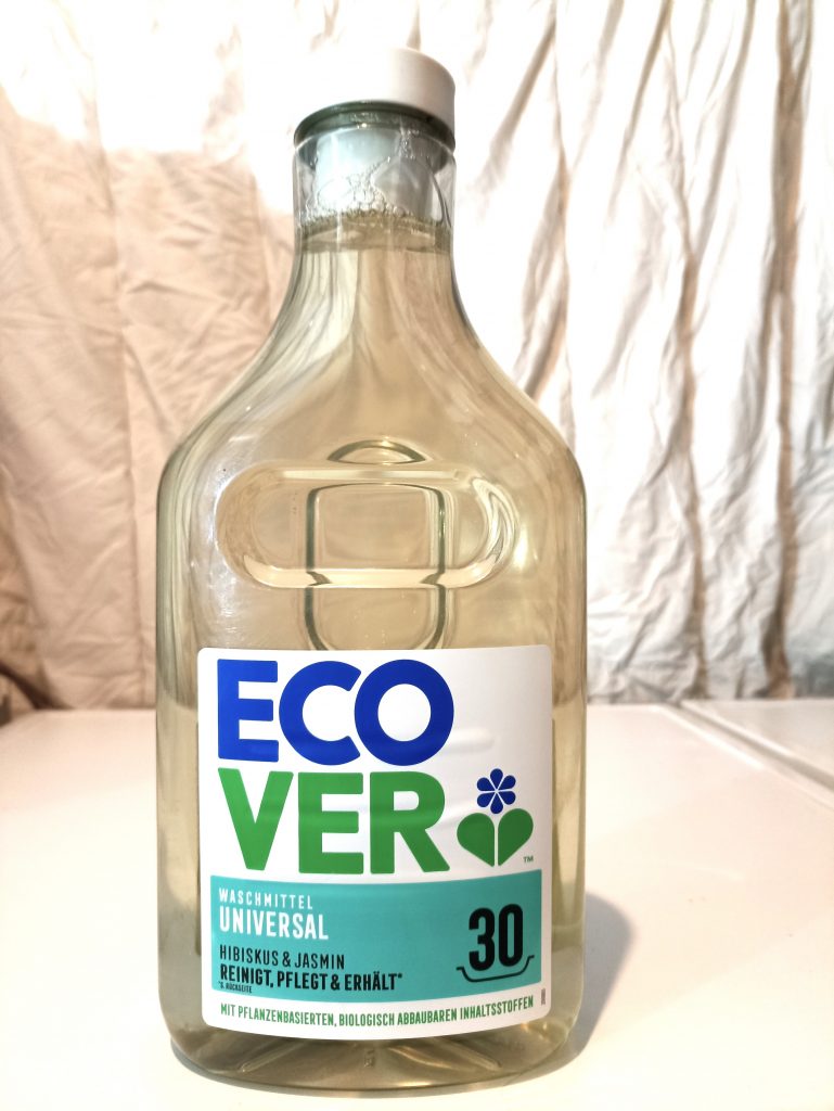 Ecover Universal Waschmittel, Verpackung Vorderseite