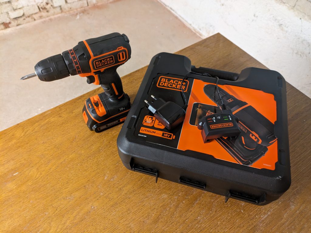 Extrafoto des Black+Decker ‎BDCDC18 Akku-Bohrschraubers