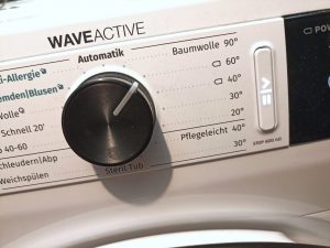 Frosch Citrus Waschmittel, Einstellung Waschmaschine, Warmwäsche 60 Grad