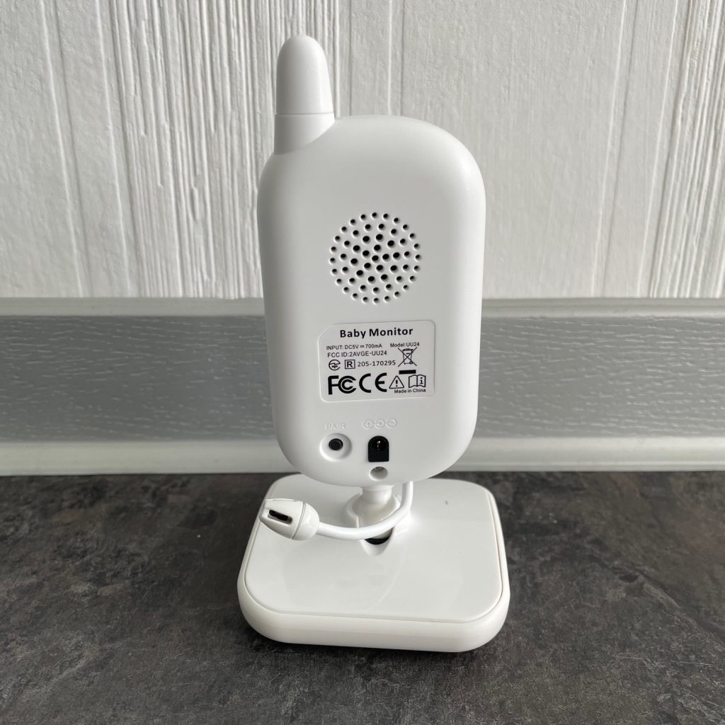 GHB Babyphone Sender Rückseite