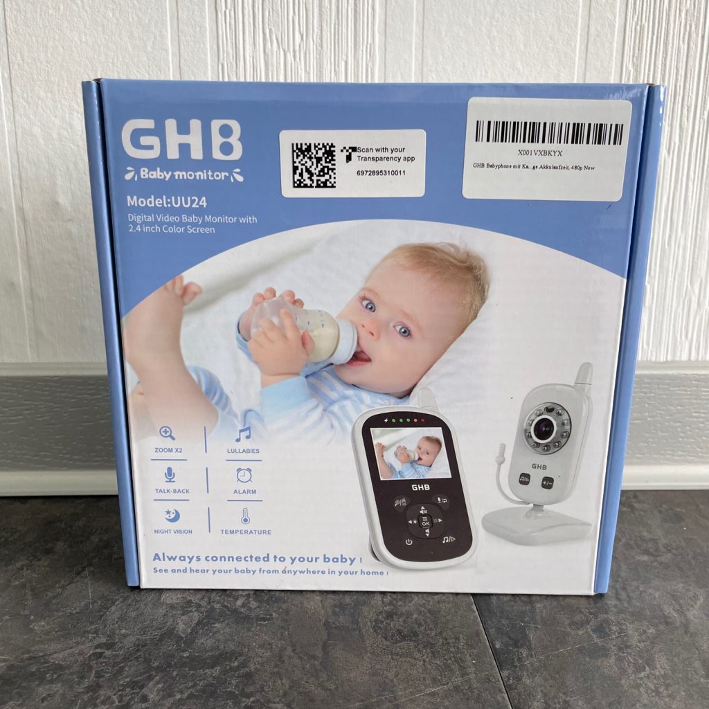 GHB Babyphone Verpackung