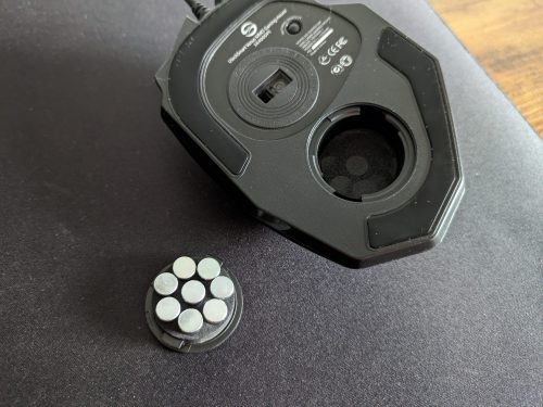Gewichtssystem der UtechSmart Venus Gaming-Maus