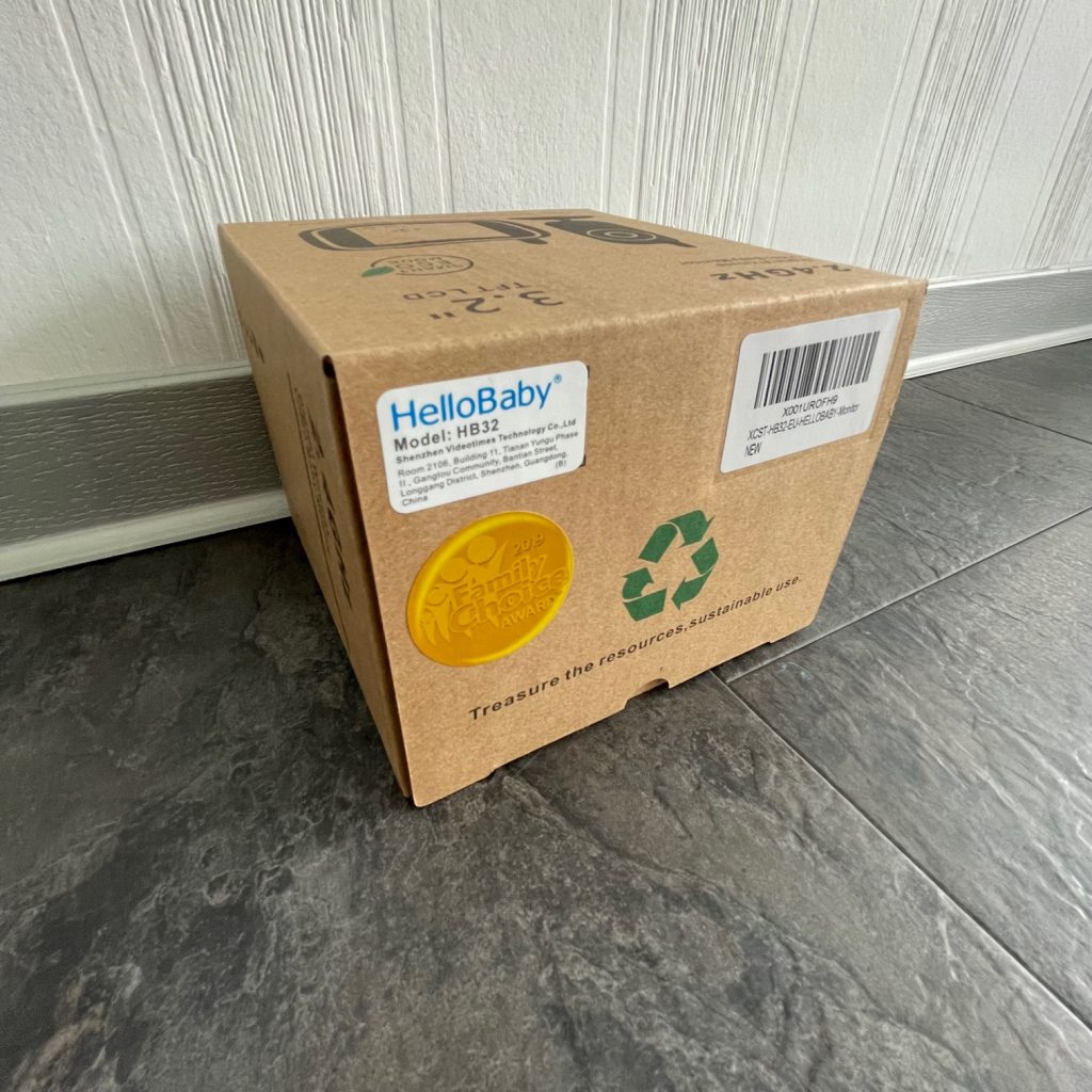 HelloBaby HB32 Babyphone Verpackung