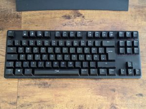 HyperX Alloy Origins Core Gaming-Tastatur von vorne