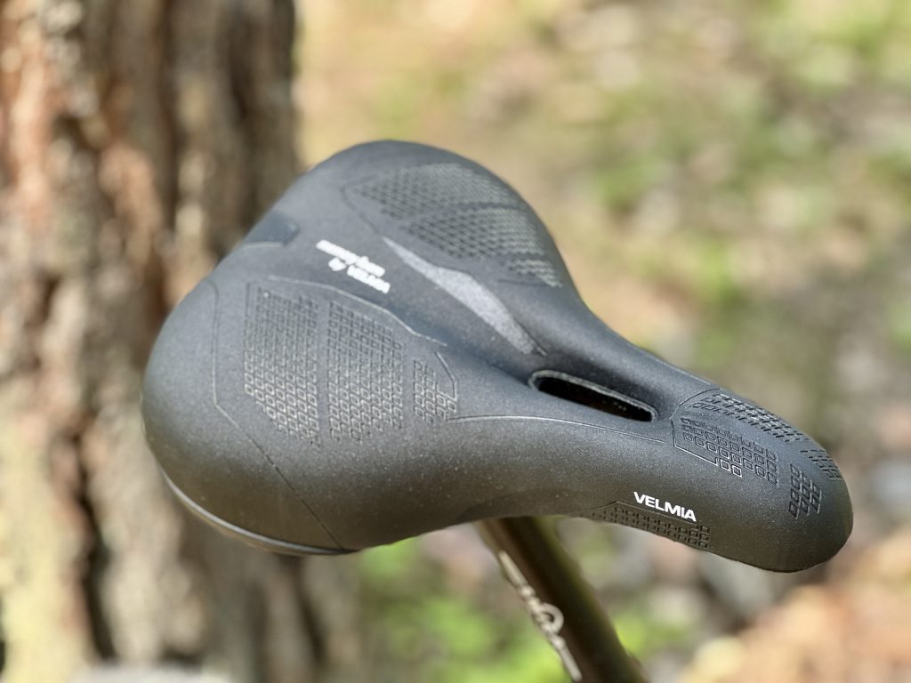 VELMIA 9235866-2 Fahrradsattel von oben