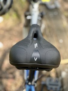 VELMIA ‎9235866-2 Fahrradsattel von hinten